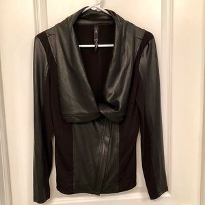 Altmar Faux Leather & Knit Jacket (NWOT)